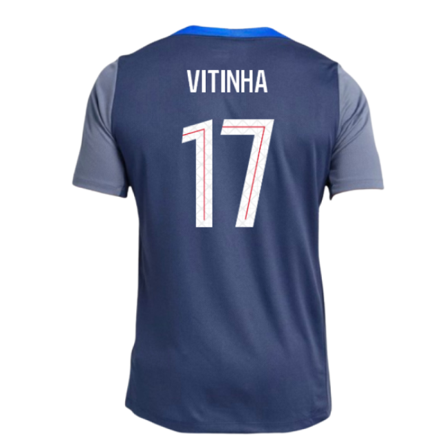 PSG Soccer Club Collectible Training Collector Jersey (Vitinha 17)