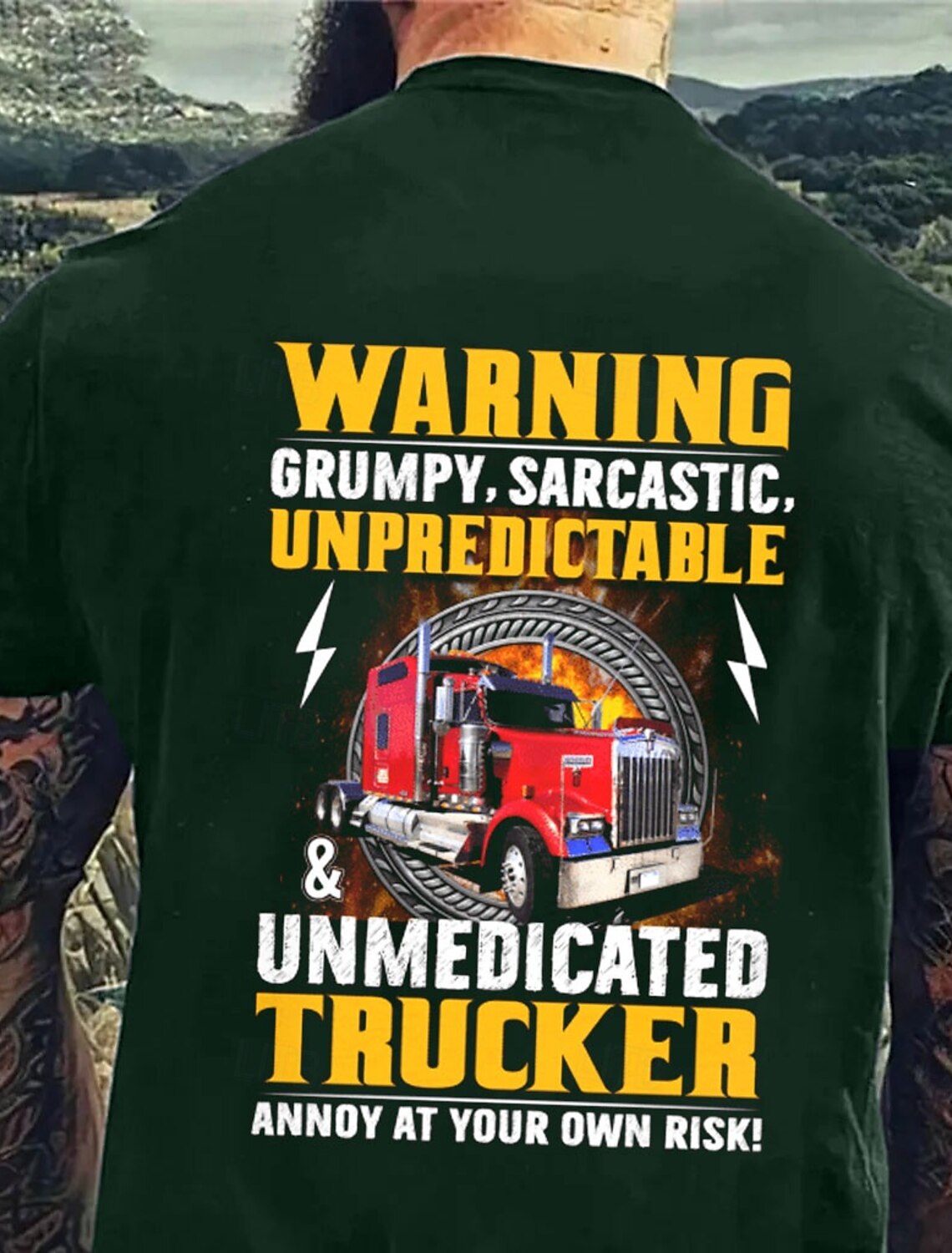 Men's Grumpy Old Man Killin' It Funny Graphic Short Sleeve Lifestyle