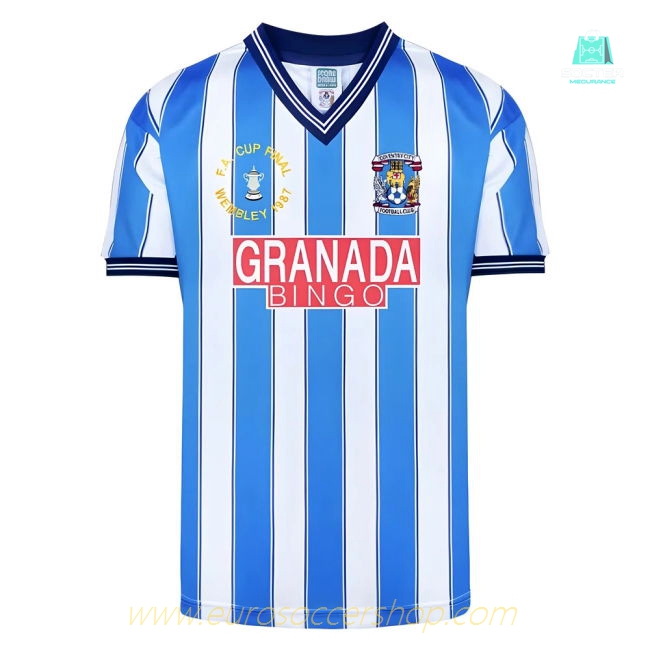 Coventry 1987 FA Cup Final Retro Shirt