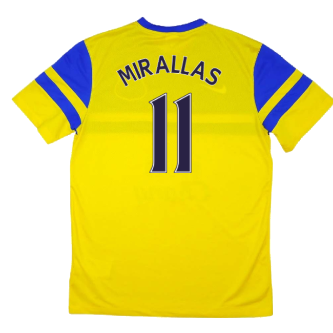 Loyal Everton Away Shirt S Excellent S Mirallas #11 Premium Qualit...