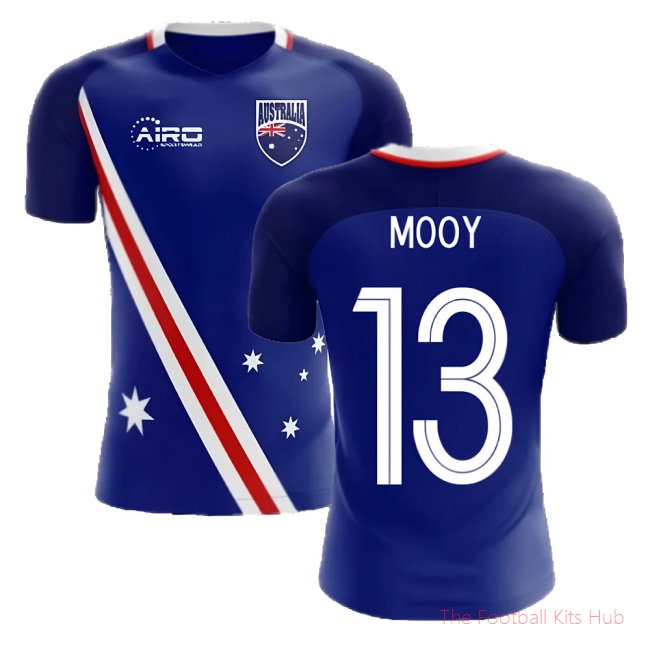 [EFS] 2025/26 Australia Flag Away Football Shirt (Mooy 13)