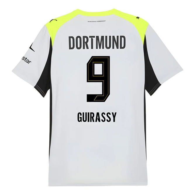 Adult Borussia Dortmund Away Jersey 2025-2026