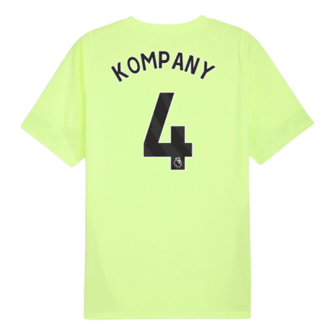 2025-2026 Man City Jersey (Fizzy Apple) (Kompany 4) (Fizzy Apple)