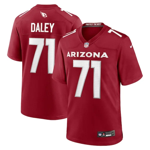 None Game NFL Jersey - Cardinal | Durable Football Apparel | NFL Footb