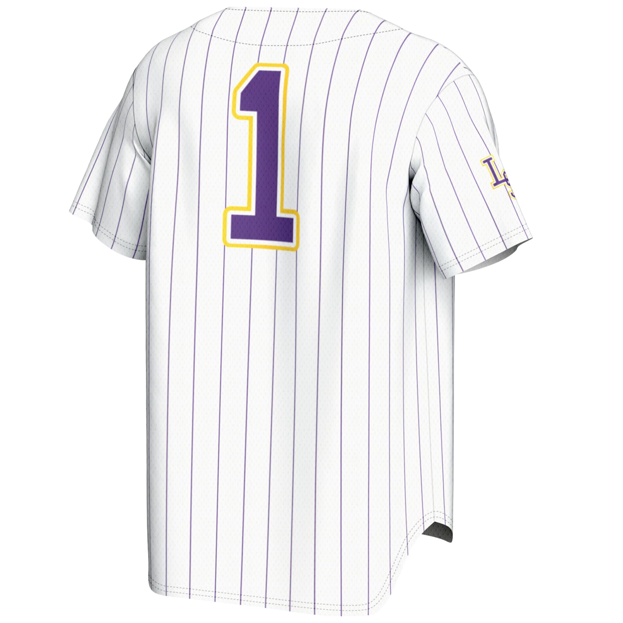 [NJP] LSU Tigers GameDay Greats Youth Lightweight Baseball Jersey - White