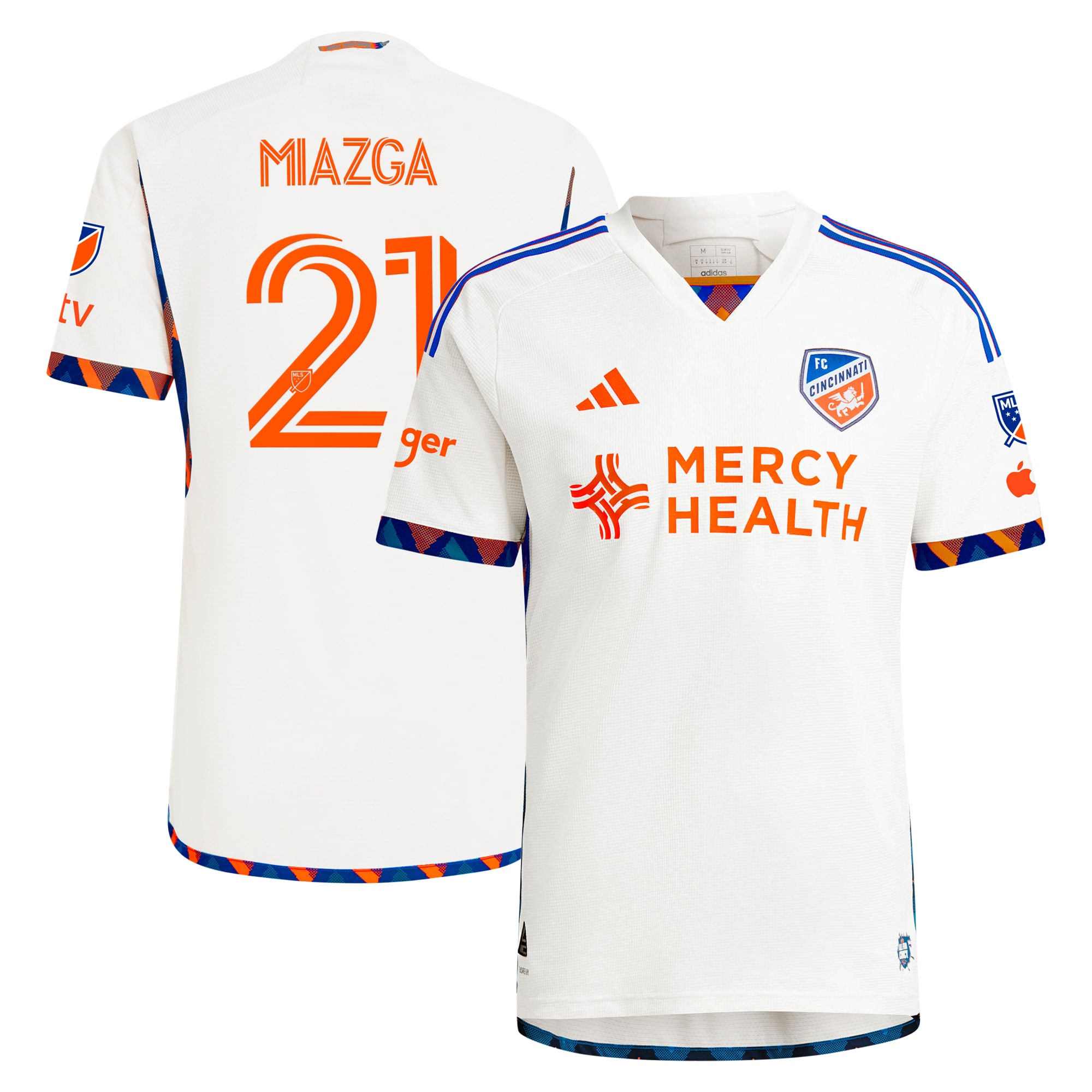[ESK] Matt Miazga FC Cincinnati 2024 The Canvas Kit Authentic Player Jersey - White