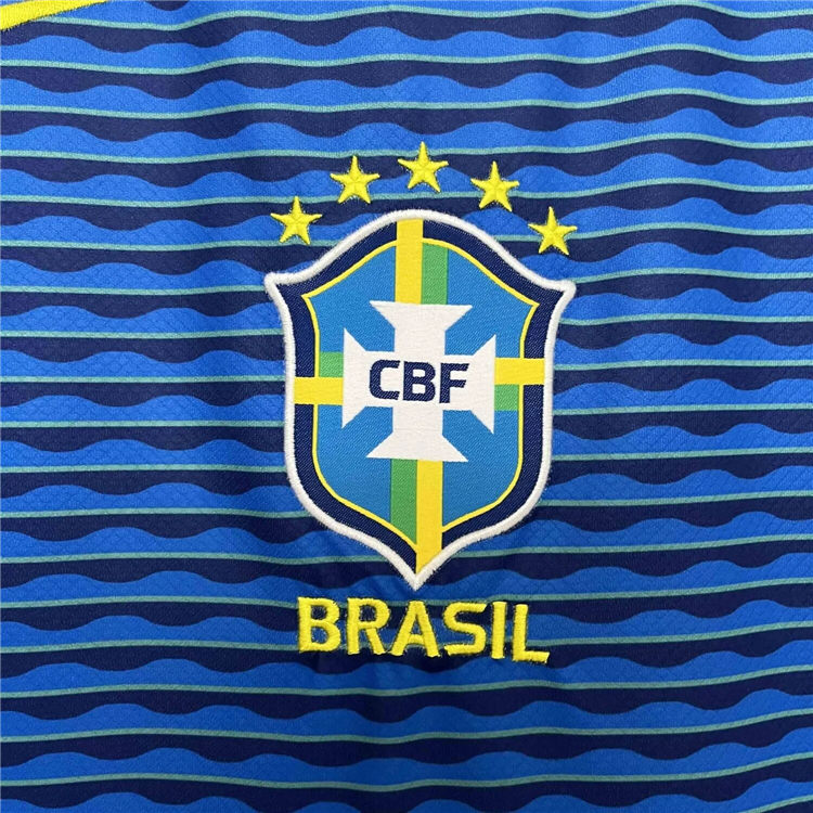 Genuine Match Quality BRAZIL COPA AMERICA 2024 AWAY SHIRT