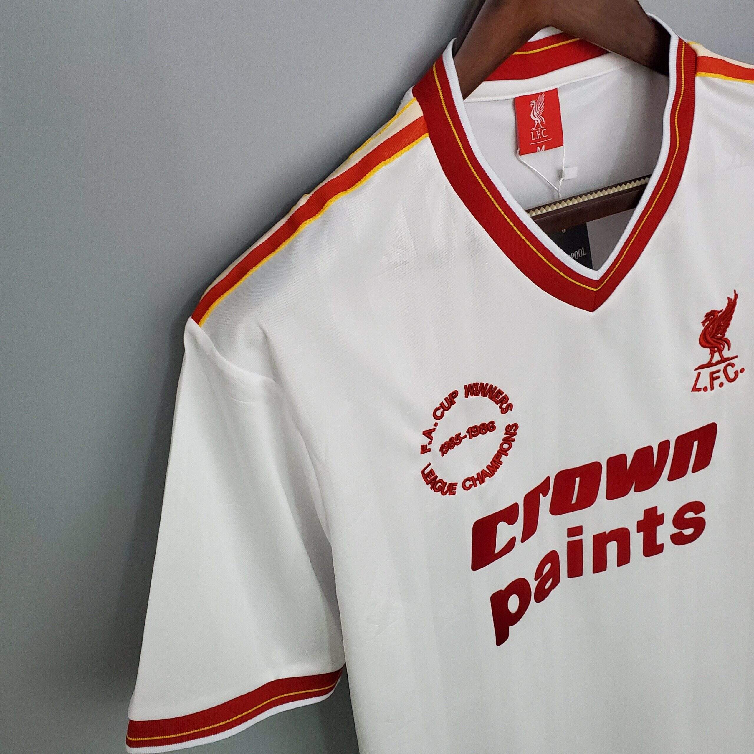 Cheap 1985-1986 Liverpool Away kit