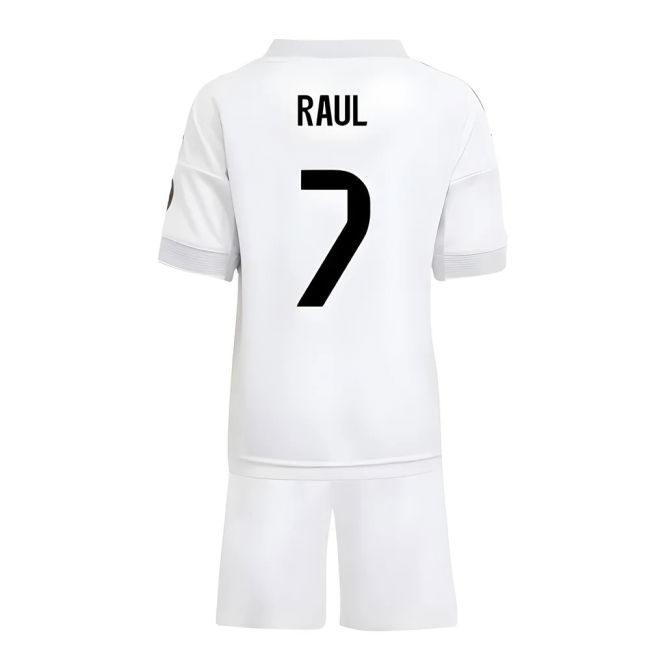Premium 2025-2026 Real Madrid Home With Vintage Design - Midfield