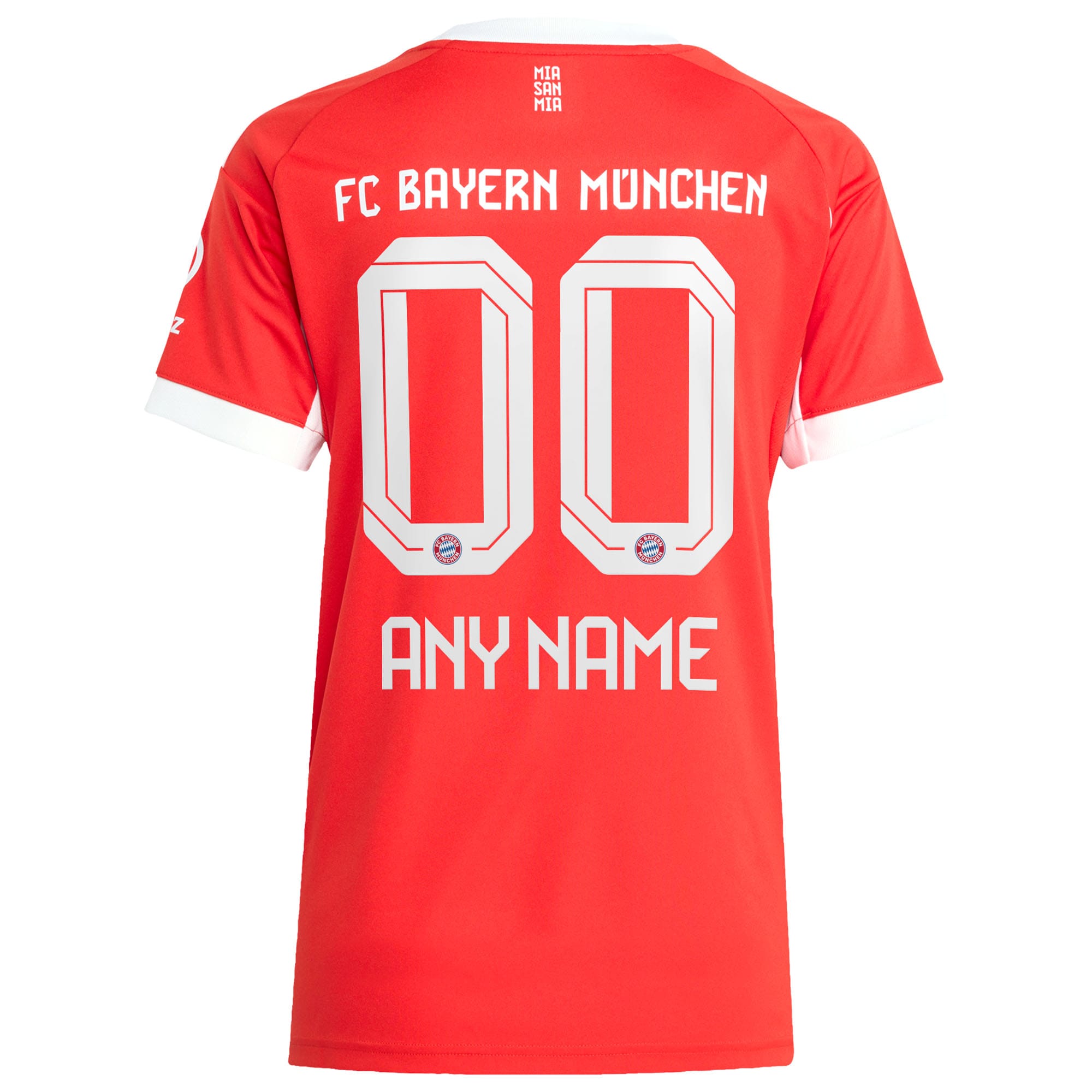 [SJH] Bayern Munich Women's 2025/26 Home Replica Custom Jersey - Red