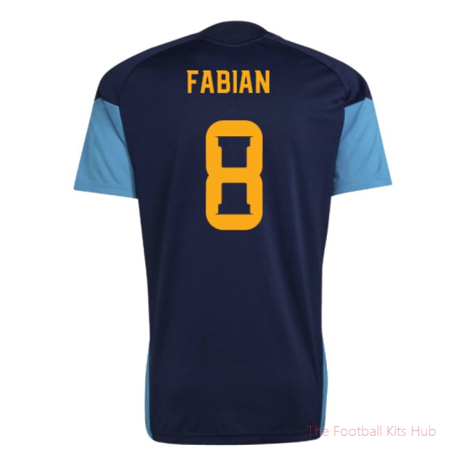 2026-2027 Spain Training Jersey (Night Indigo) (Fabian 8)