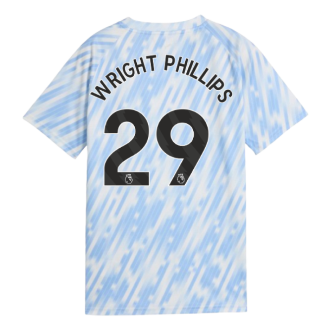 soccer jersey 2025-2026 Man City Warm Up Jersey (Silver Sky) - Kids...
