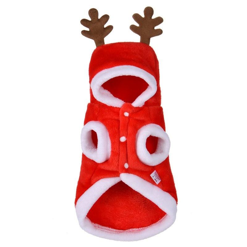 Christmas hoodie Cute Pet Outfit for French Bulldog (CS022)
