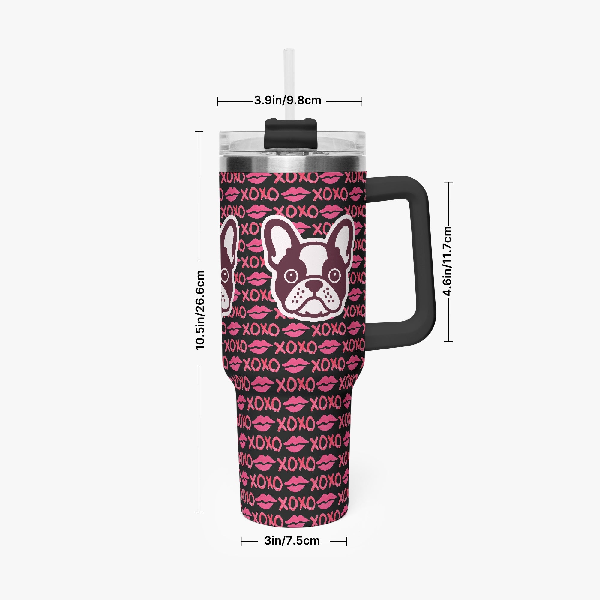 Comfortable Street-Ready Rocco - Car Tumbler Cup for Dog Owners Stylish