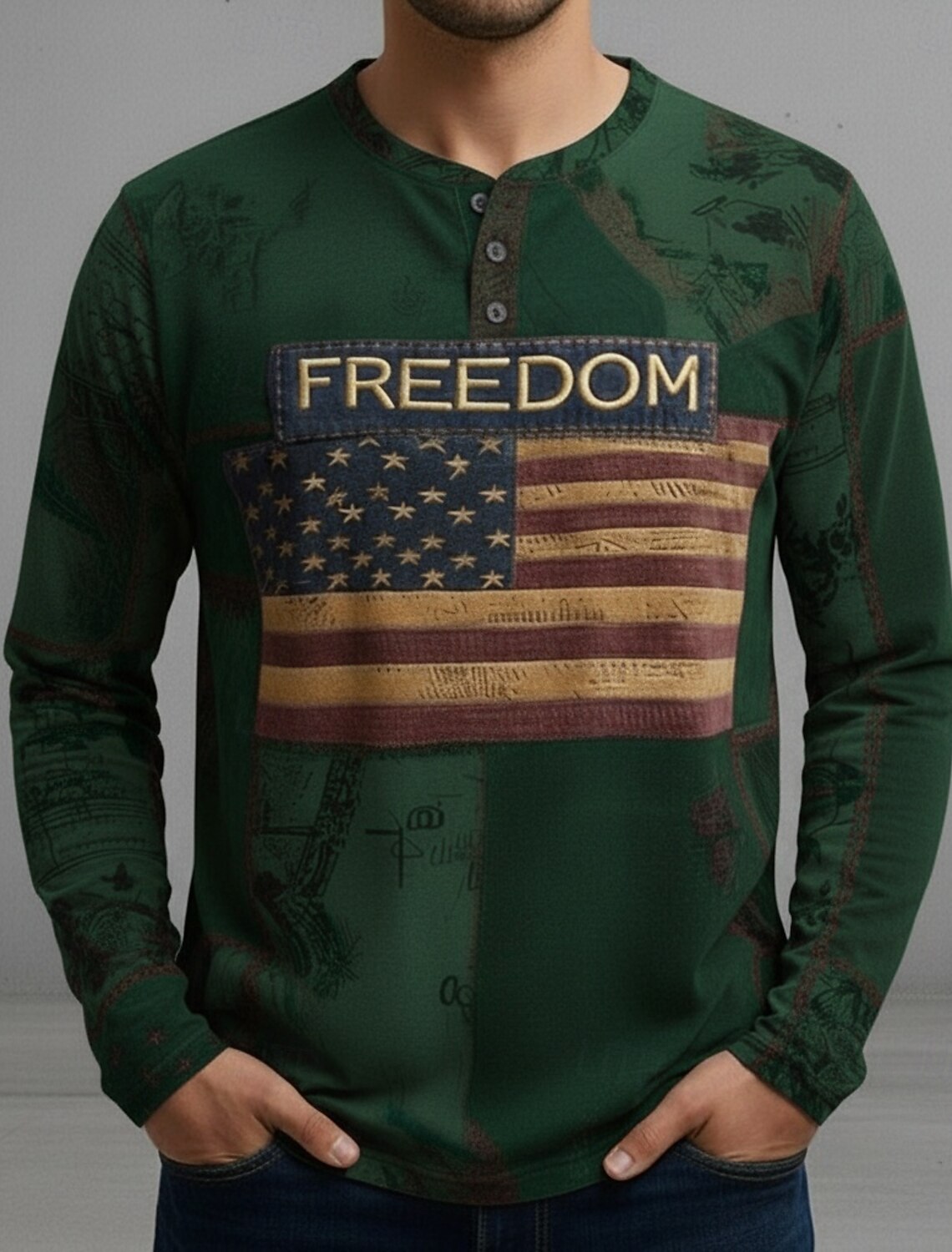 Independence Day Men's 4th of July U.S. 250th Anniversary US Flag Patriotic Lined Shorts 2 in 1 Board Shorts Swim Trunks Mid Waist Holiday Side Pockets With Compression Liner Elastic Drawstring Waist