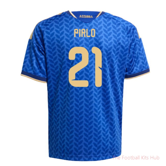 [JED] 2026/27 Italy Home Shirt (Kids) (Pirlo 21)