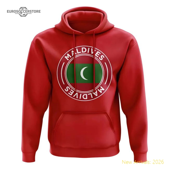 Authentic Maldives Football 20242025 Regular Hoodie Breathable