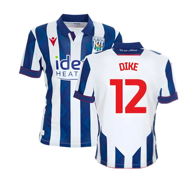 Official 2024-2025 West Brom Home With Modern Design - Legendary
