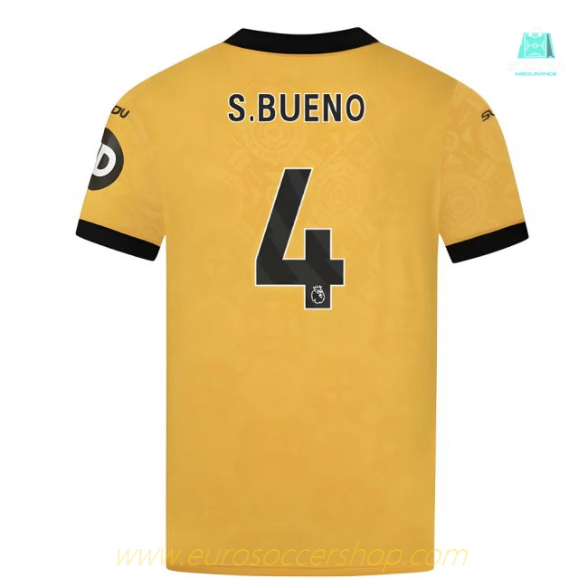 2025-2026 Wolves Home Shirt (S.Bueno 4)