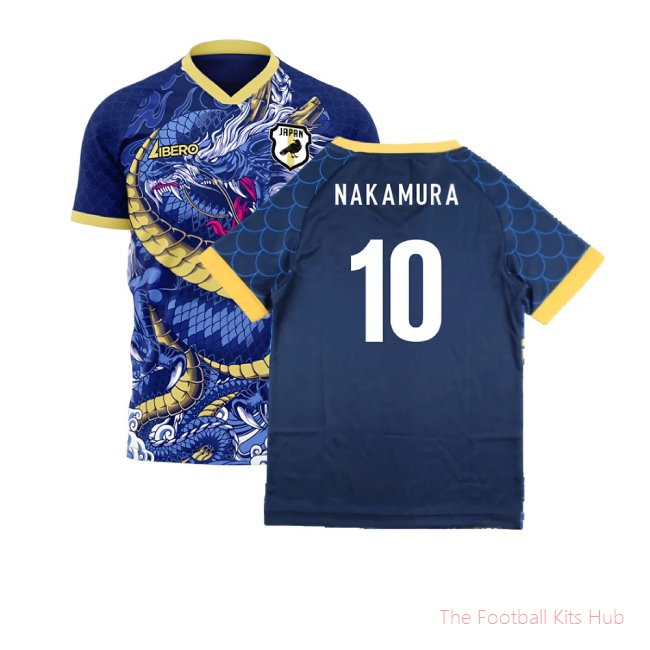 Japan 2025-2026 Third Concept Football Kit (Libero) (NAKAMURA 10)