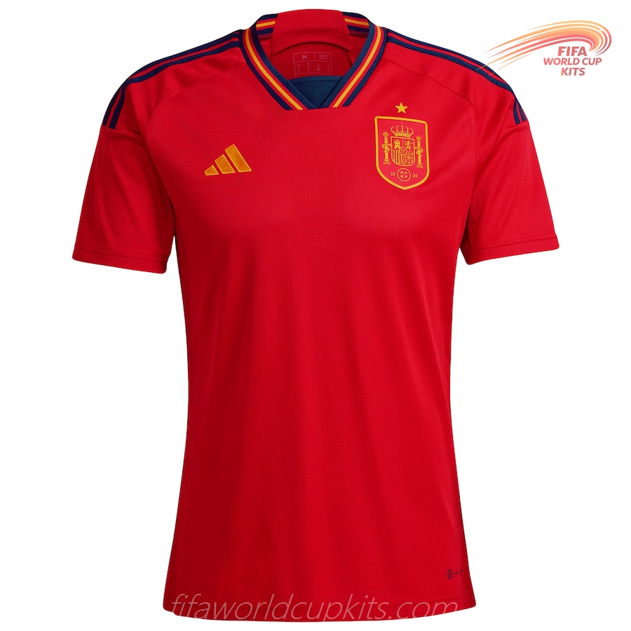 Spain Home Kit 2022 - World Cup 2022