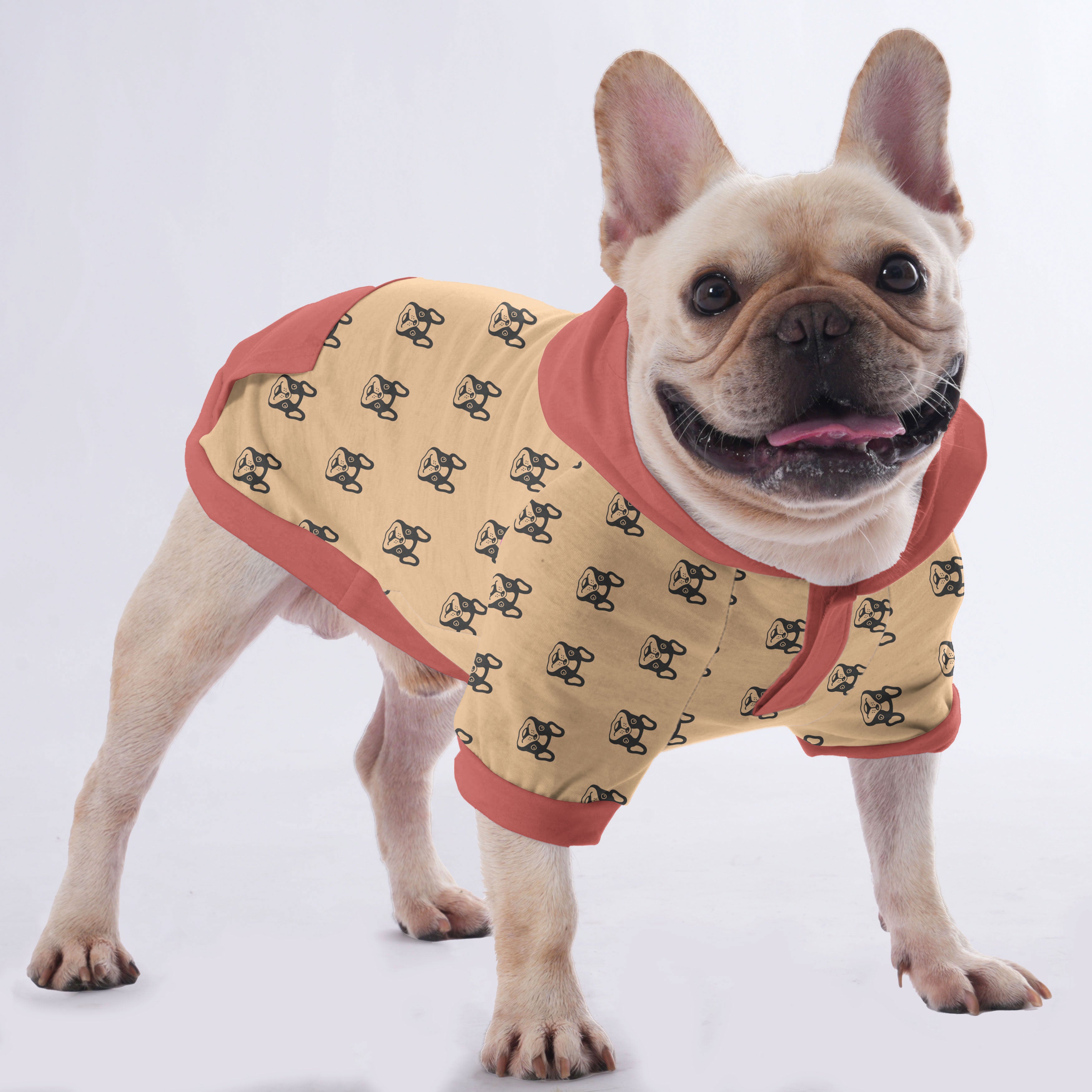 French Bulldog Enzo Hoodies For French Bulldog | Frenchie Shop Original Durable Dog Item