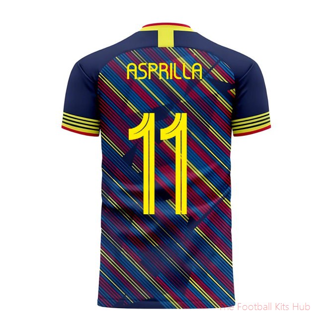 [JED] Colombia 2025/26 Third Football Kit (Libero) (ASPRILLA 11)