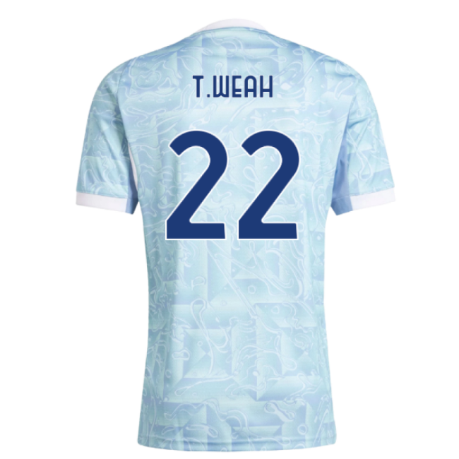 Ultra Comfort Juve Juventus Away Shirt T Weah #22 Fresh Look Faith...