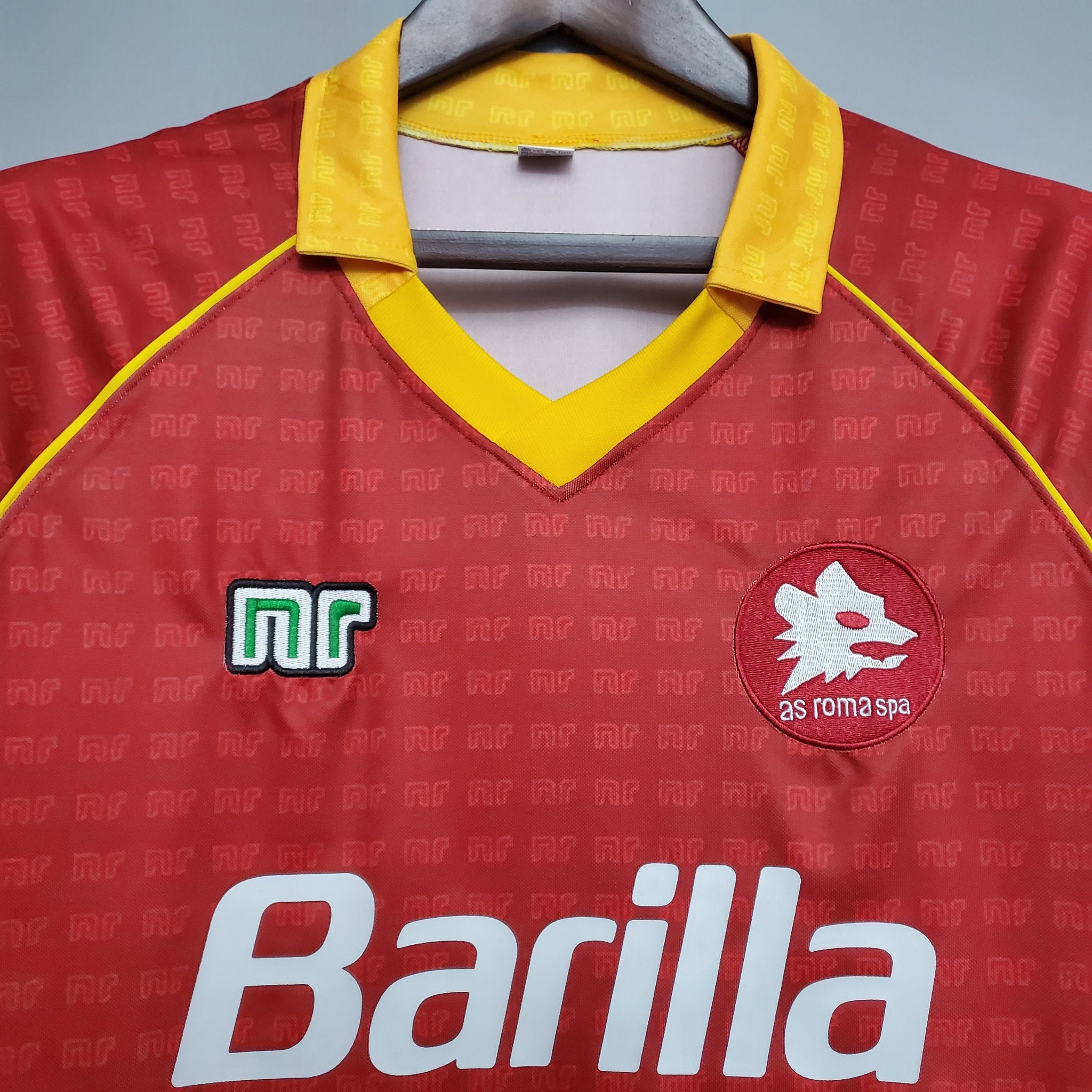 1990-1991 AS Roma Home retro kit