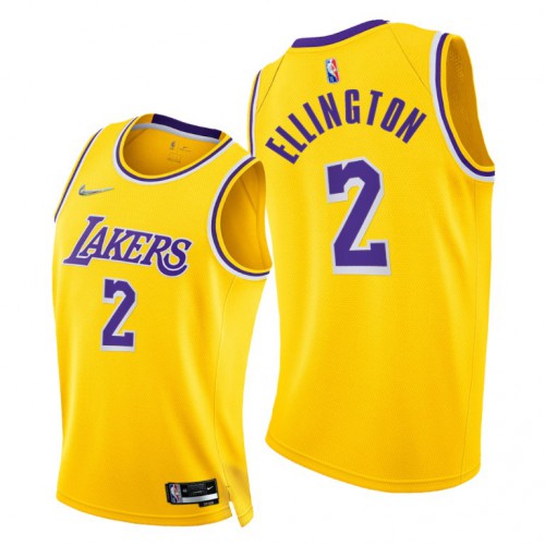 LAL Gold Nike A. Lakers #2 NBA Jersey Premium Quality NBA Fan Apparel