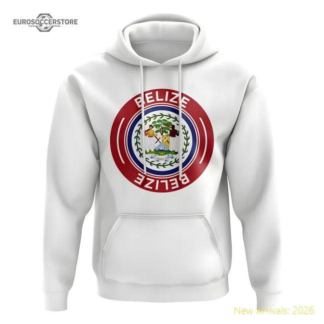 Belize Football 20242025 Regular Official Hoodie Slim Slim