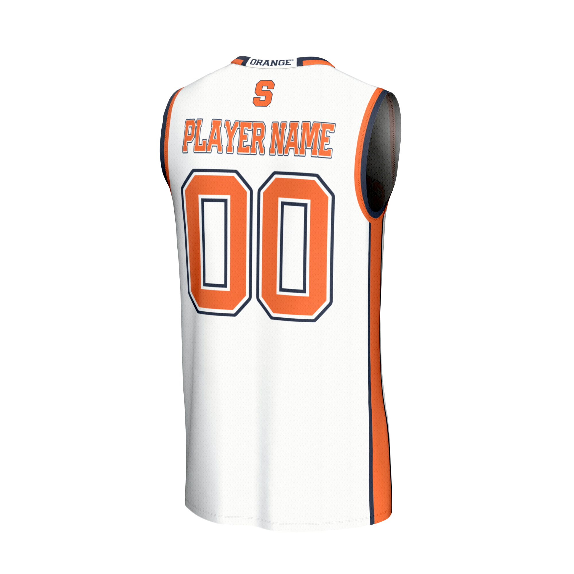 [NJP] Syracuse Orange GameDay Greats Youth Lightweight Collegiate Men's Basketball NIL Pick-A-Player Fashion Jersey - White