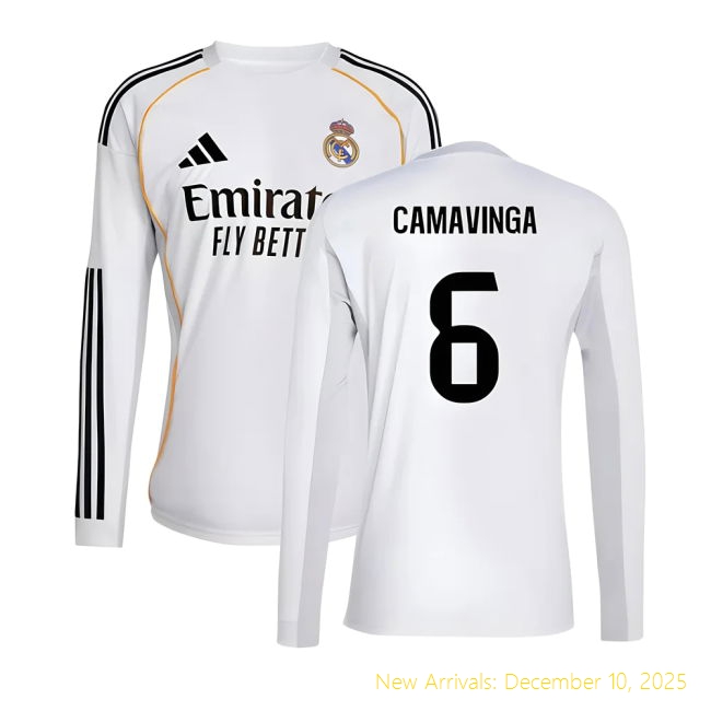 Official Real Madrid (rm) 2025-2026 Home - Fan Gear - Football