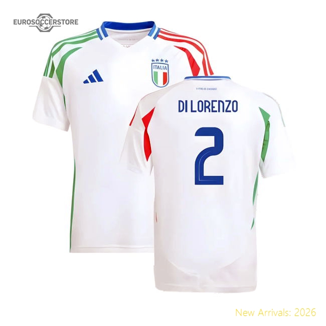 Italy () Children 2024 Away Jersey Shirt Football Fan Supporter Match Day Essential