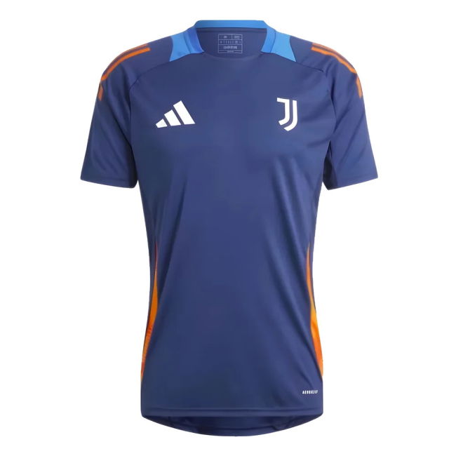 2024-2025 Juventus Training Jersey (Navy) Stretch Fabric