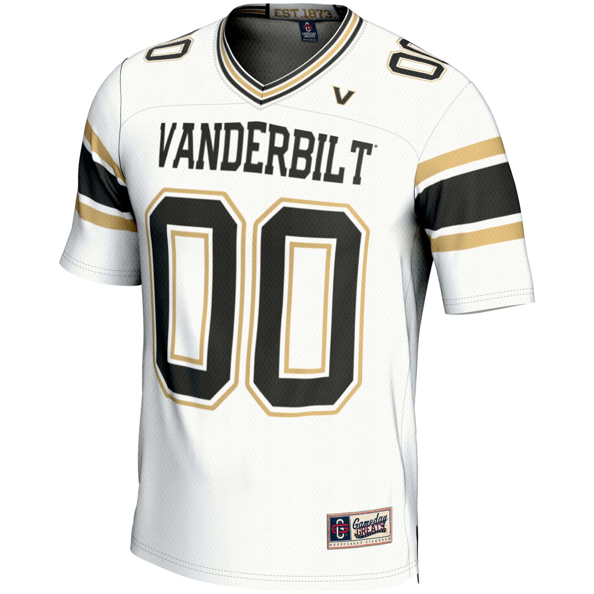[NJP] Vanderbilt Commodores GameDay Greats NIL Pick-A-Player Football Jersey - White
