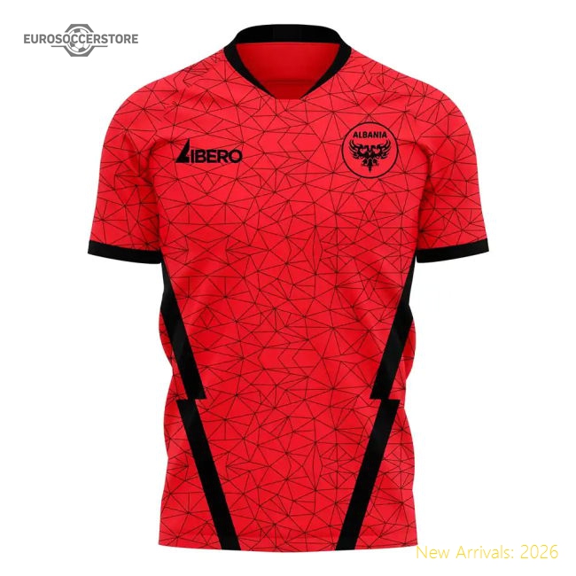 Albania 2025-2026 Genuine Home Kit - Contemporary Athletic