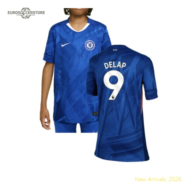 Chelsea Kids Delap Durable Jersey Climacool Moisture-wicking