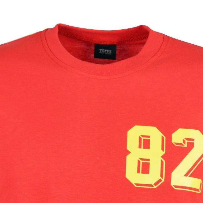 Spain 1982 Pro Style Spain Pro Appearance Home Pro Shirt
