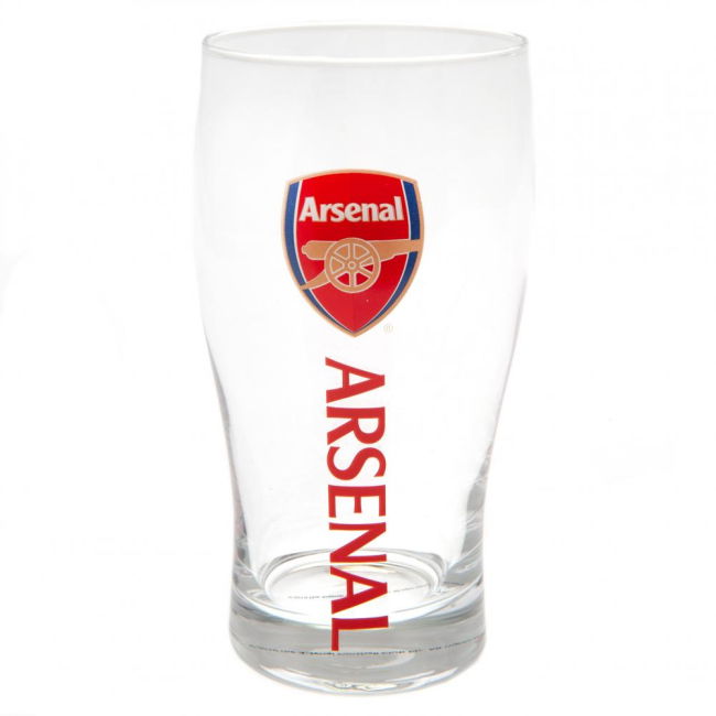 classic Arsenal FC Tulip Pint Glass