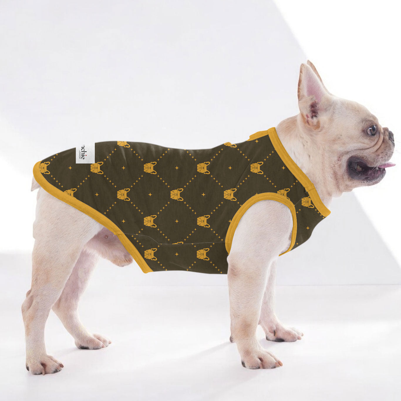 French Bulldog Indigo Shirt For Frenchies Frenchie Shop Original Durable Dog Item