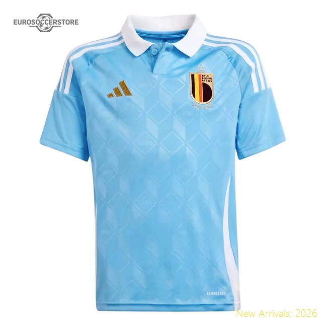 Elite Belgium 2024-2025 Official Away Shirt Timeless Ventilation