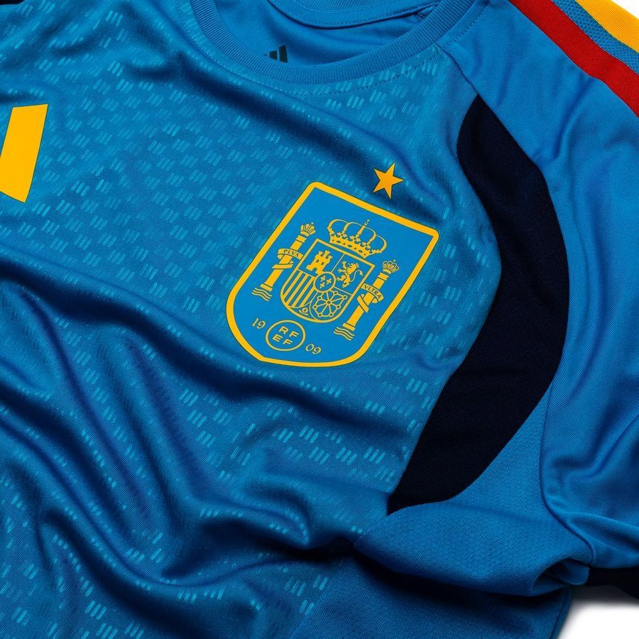 Spain Training T Shirt Tiro 26 World Cup 2026 Bold Aqua