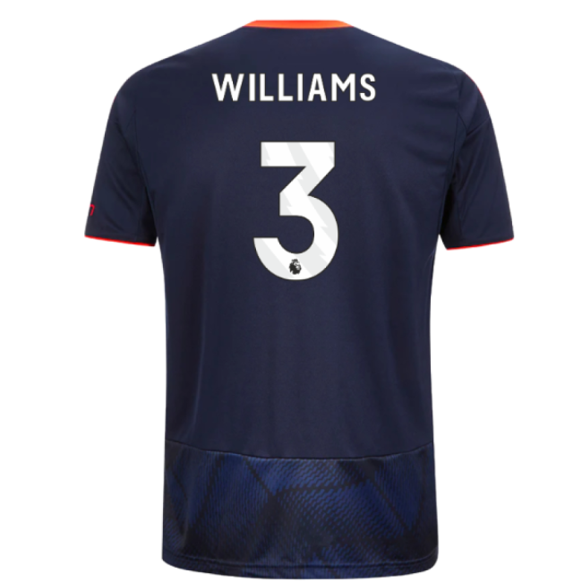 Williams 3 Updated Lightweight Nottingham Forest Third Team Kit