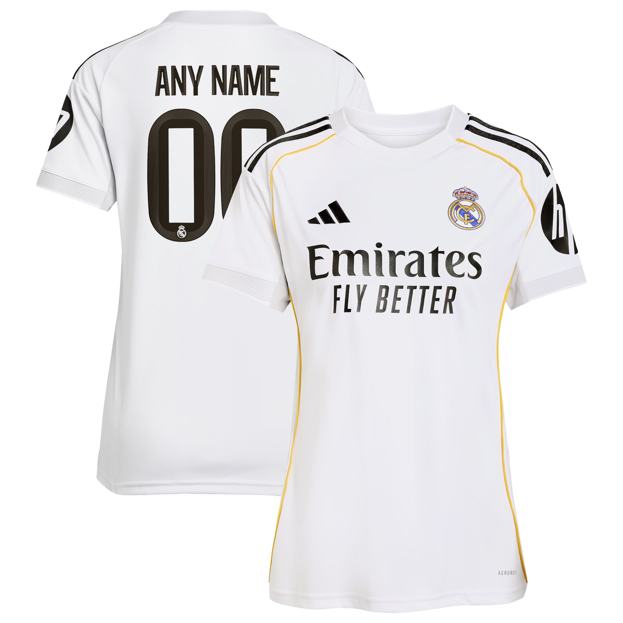 Real Madrid Women's 2025 Excellent Replica - Authentic - Free Shipping