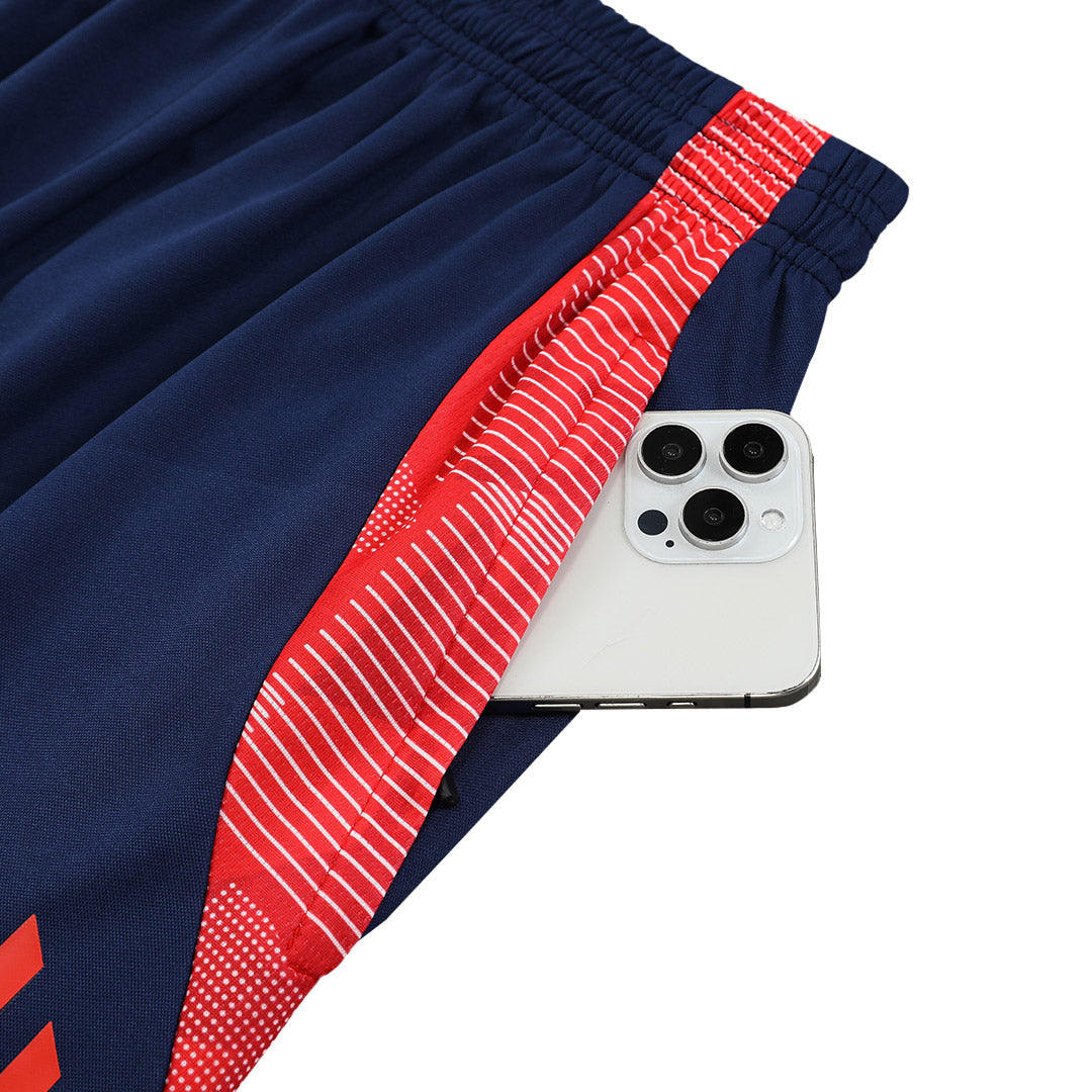 Manchester United Pre-Match Soccer Jersey Kit(Jersey+Shorts) 2024/25Au