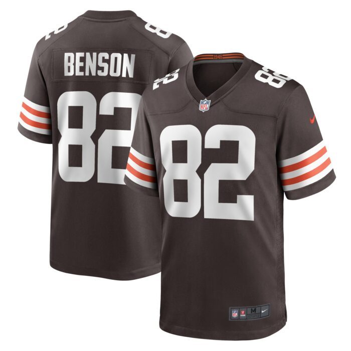 None Men's CLE Browns Timeless Top-Grade Jersey for NFL Fans