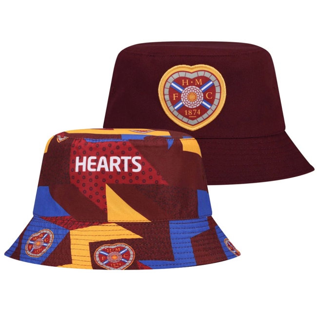 [HP] Hearts FC Geo Bucket Hat