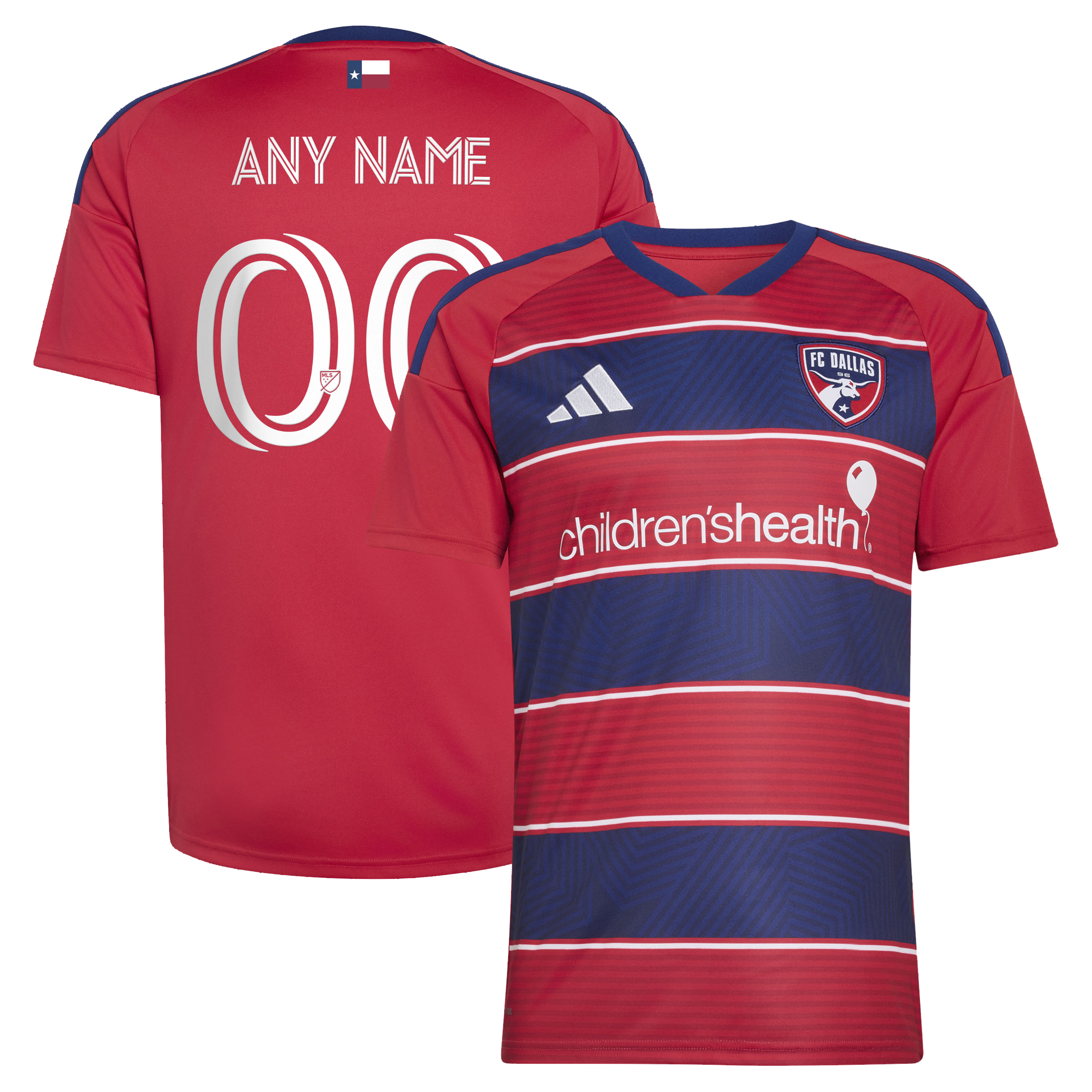 [SJH] FC Dallas 2026 DNA Kit Replica Custom Jersey - Red