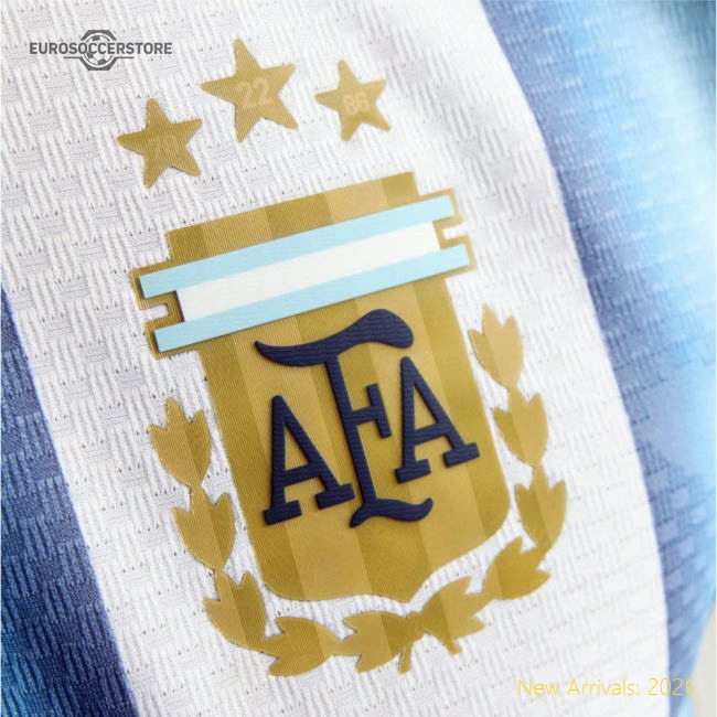 2026-2027 Argentina National Team Authentic First Jersey
